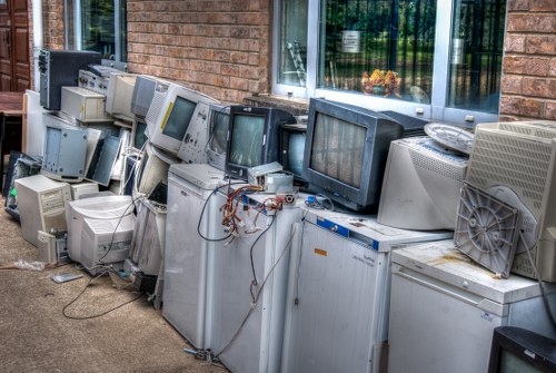 Recycling electronic equipment during office clearance