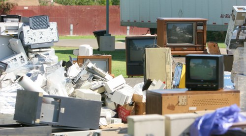 Eco-friendly disposal practices during flat clearance